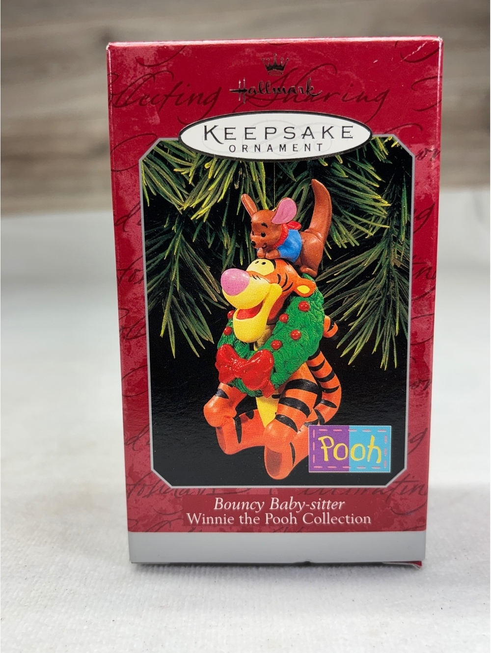 Hallmark Keepsake Ornament Bouncy Baby-sitter Winnie the Pooh Collection 1998